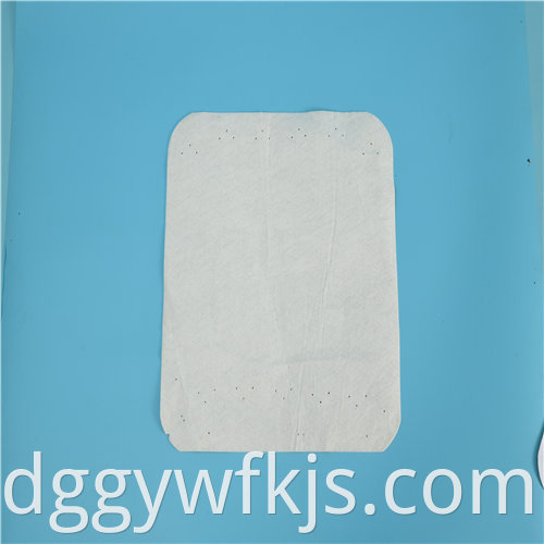 Special-shaped thermal insulation non-woven back rubber cotton